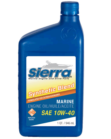 Sierra 1895512 Semi-Synthetic Oil 10w40 Qt