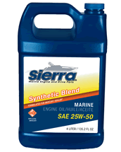 Sierra 1895523 Semi Synthetic Oil 25w50 4 Liter