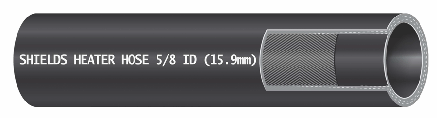 Shields Heater Hose#1300 50' 1/2" [116-130-0126]