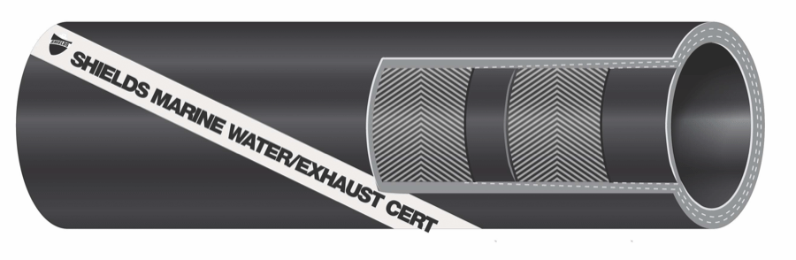 Shields Exh/Wtr 12.5' 3/4" No/Wire [116-200-0344]