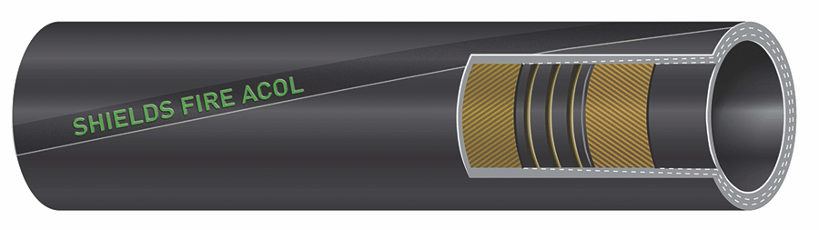 Shields Fuel Fill Hose (50'CT) 1-1/2" [116-350-1120]