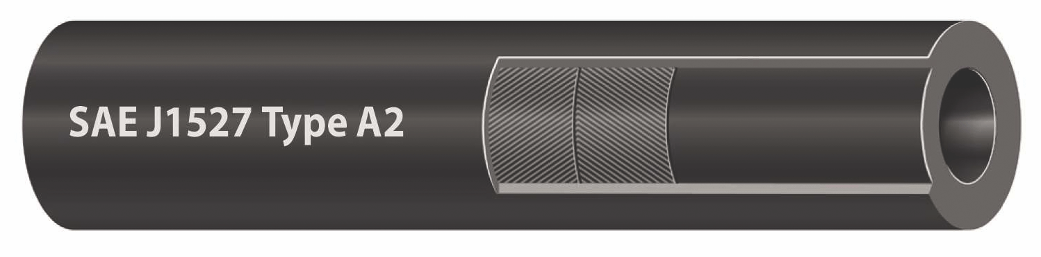 Shields Fuel Hose Type A2 5/8"X50' [116-369-0586]