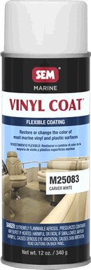 Sem Marine Vinylcoat Carver White [M25083]
