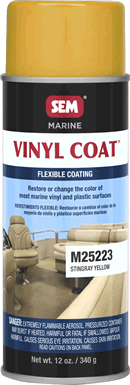 Sem Marine Vinylcoat Stingray Yellow [M25223]