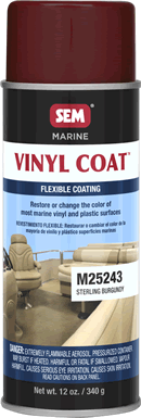 Sem Marine Vinylcoat Sterling Burgundy [M25243]
