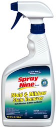 Spray Nine Mold and Mildew Stain Remover 32 oz