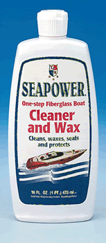 Seapower One-Step Fiberglass Cleaner and Wax Pint
