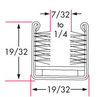 Cooper Standard Single Rigid Channel 8' [75000119]