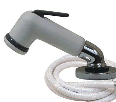 Scandvik Sprayer Elbow W/ Hose White [10191P]