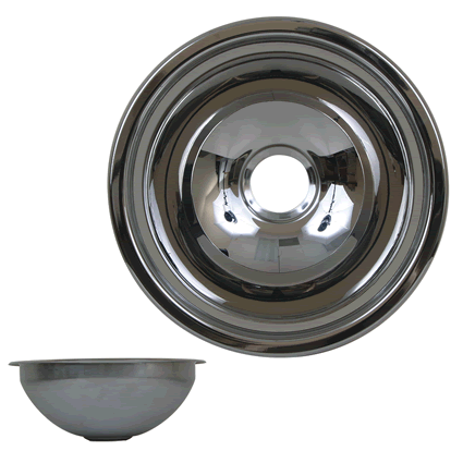 Scandvik Basin Round Polished S/S [10201]