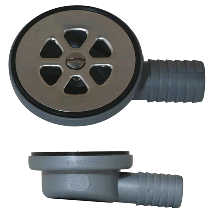 Scandvik Shower Drain 2-1/16" [10307P]