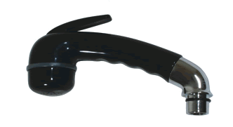 Scandvik Sprayer Euro Elbow Black [14001P]