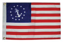 Taylor Made Us Yacht Ensign 12"X18" [1118]