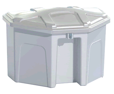 Taylor Made Triangle Poly Box White W/Recess [123661]