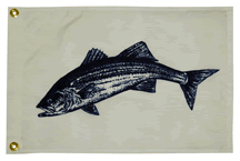 Taylor Made Striped Bass Flag 12"X18" [2618]