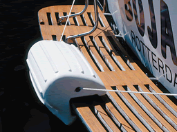 Taylor Made Transom Fender 10"X22" White [56090]