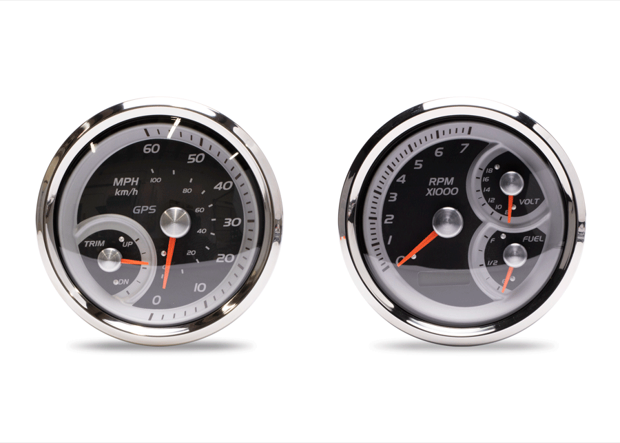 Seastar Mf Gauge Kit Merc/Yamaha [22000P]