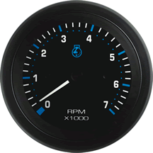 Seastar Tachometer 0-7000 Eclipse [68399P]