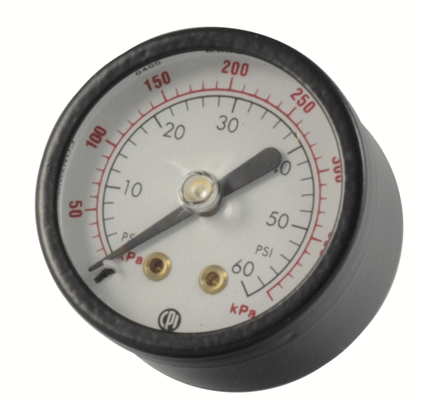 Seastar Psi Gauge 0-60 Rear Mt [HP6005]