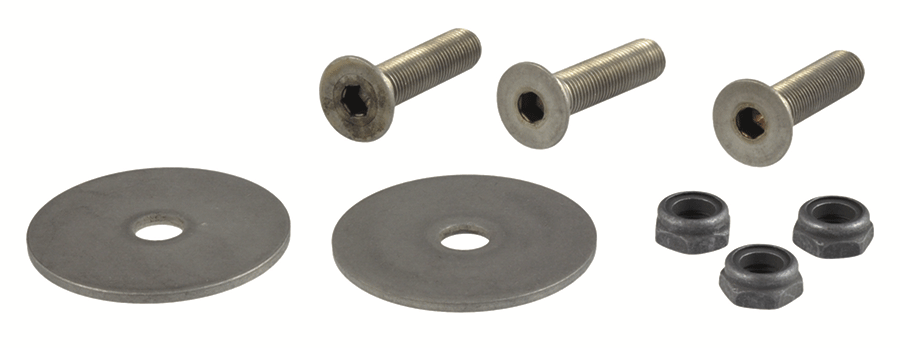 Seastar Bolt Hex Head & Nut (3)3/8X1- [HP6007]