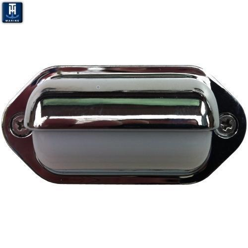 T-H Marine Chrome Led Courtesy Light Blu [LED-51820-DP]