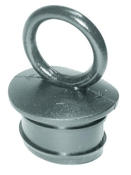 T-H Marine Push Plug Vinyl Black 1-1/2" [PP-150-DP]