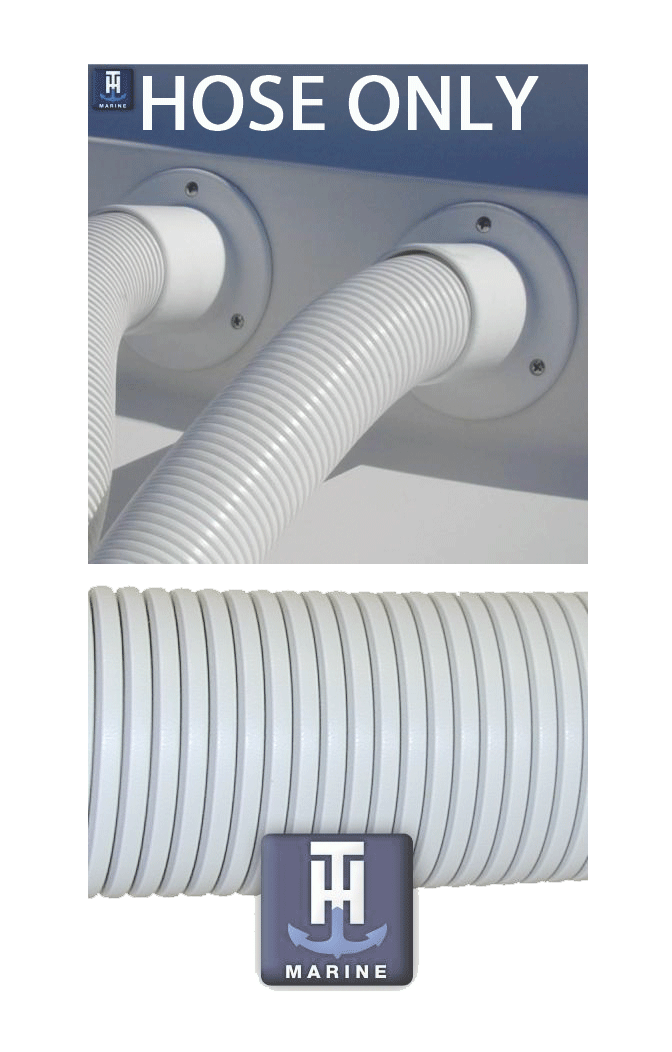 T-H Marine Rigging Hose 2" White 50' [RFH-2-DP]