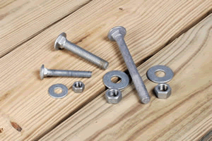 Tie Down Carriage Bolt 1/2"X 3" (PK-8) [26535]