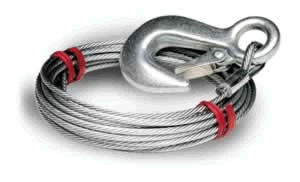 Tie Down Winch Cable 3/16"X25' [59385]