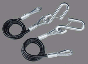 Tie Down Hitch Cable Black Cl Iv (PR) [59548]
