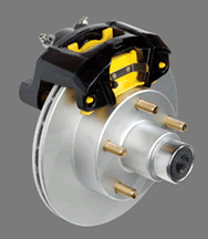 Tie Down Vented Rotor Brake Kit [82113]