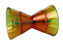 Tie Down Pvc Roller Assy W/End Caps 4" [86142]
