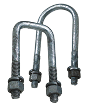 Tie Down U-Bolt Sq 7/16x1-9/16x3-9/16 [86220]
