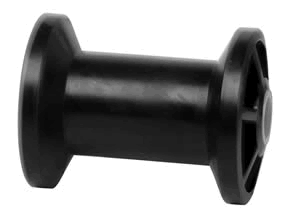 Tie Down Keel Roller-Spool 4" Black [86406]