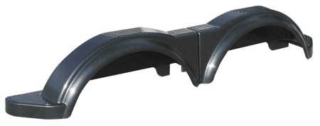 Tie Down Plastic Fender Kit - Tandem [86554]