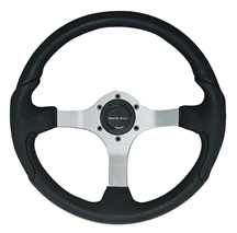 Uflex Steer Wheel 13.8 Dia Slv Alum [NISIDA-B/S]