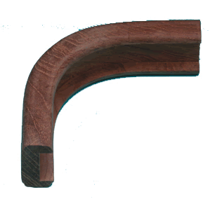 Seateak Bulkhd Mldng 3/4"Track Cornr [60826]
