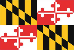 Annin Maryland Outdoor State Flag