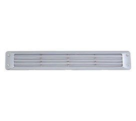 Attwood White Plastic Flush Louvered Vent