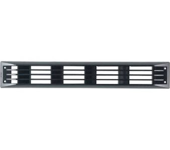 Attwood Venturi Black Plastic Louvered Vent