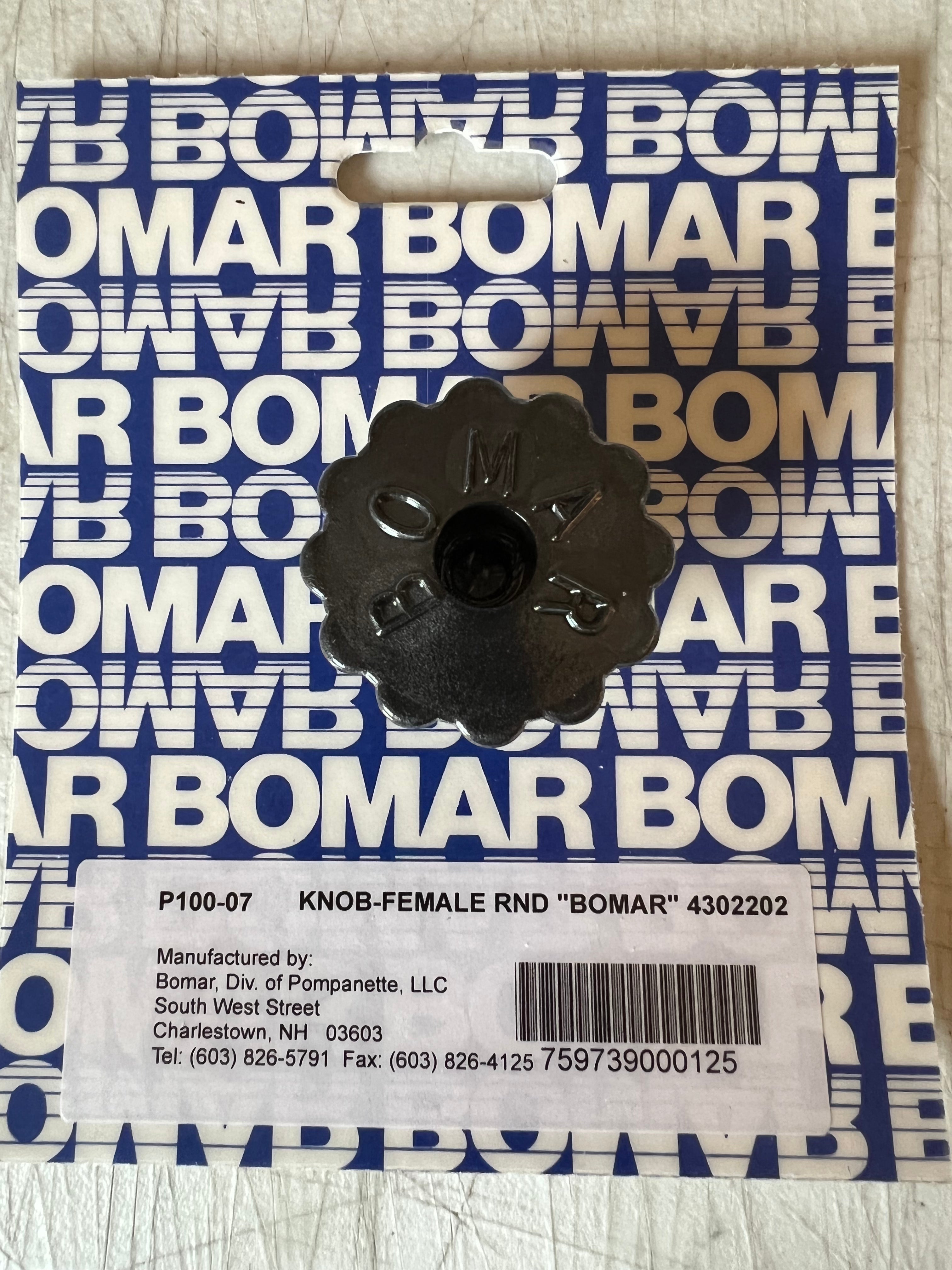 Bomar Knob 3/8" Female F/Cst Hatch [P100-07]